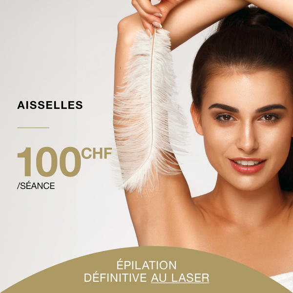 prix épilation laser aisselles