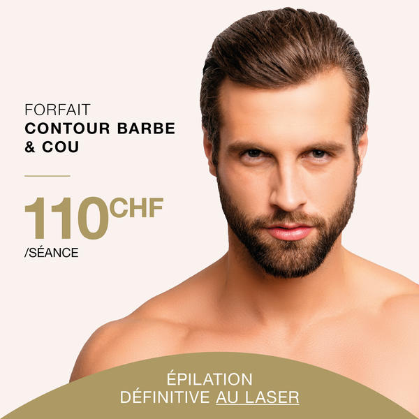 Prix épilation laser homme barbe